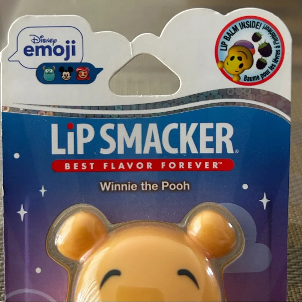 Lip Smacker Disney Emoji lip balm Winnie the Pooh The flavor Bear-y sweet NIB